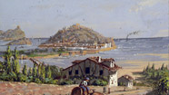 D. PETIT de MEURVILLE.  San Sebastian peint par Didier P. de Meurville: 1863. 